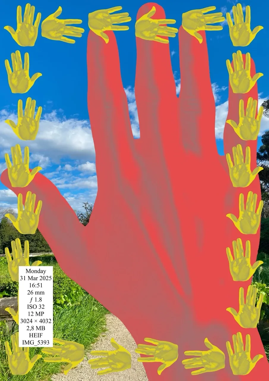 01234 typography poster